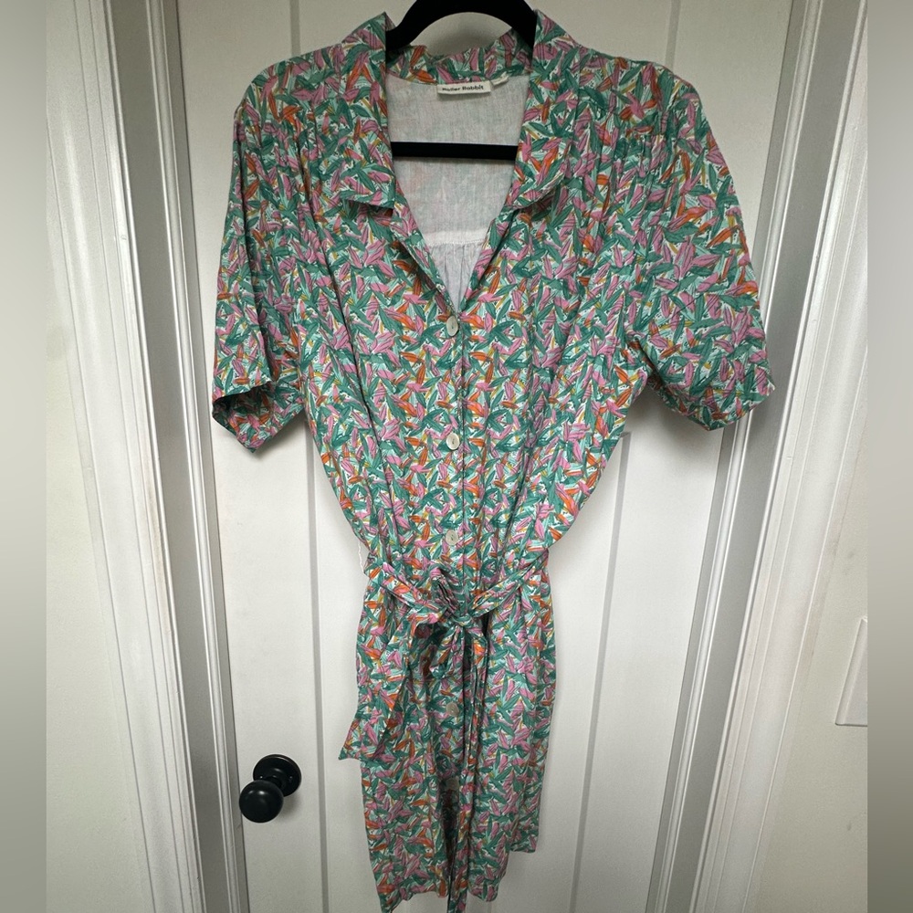 Roller Rabbit Button-up Dress - Picture 2 of 5